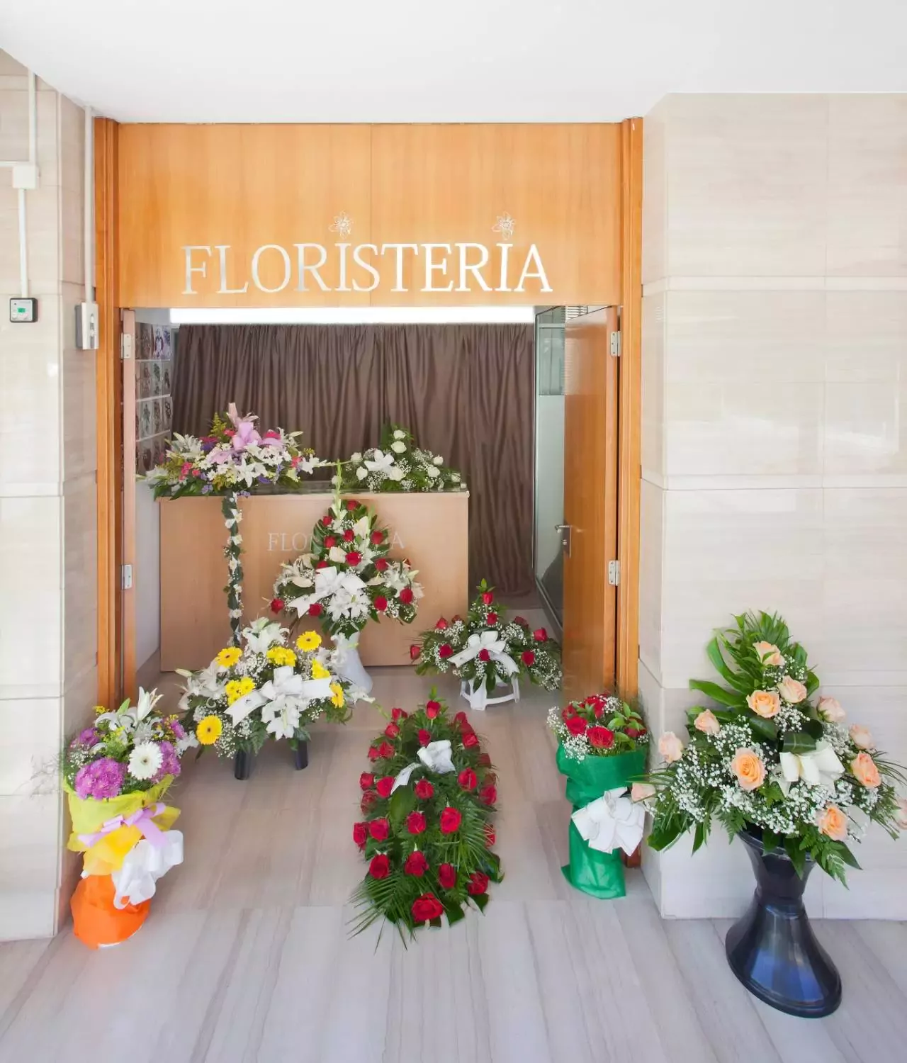 Floristería del Tanatorio de Mieres